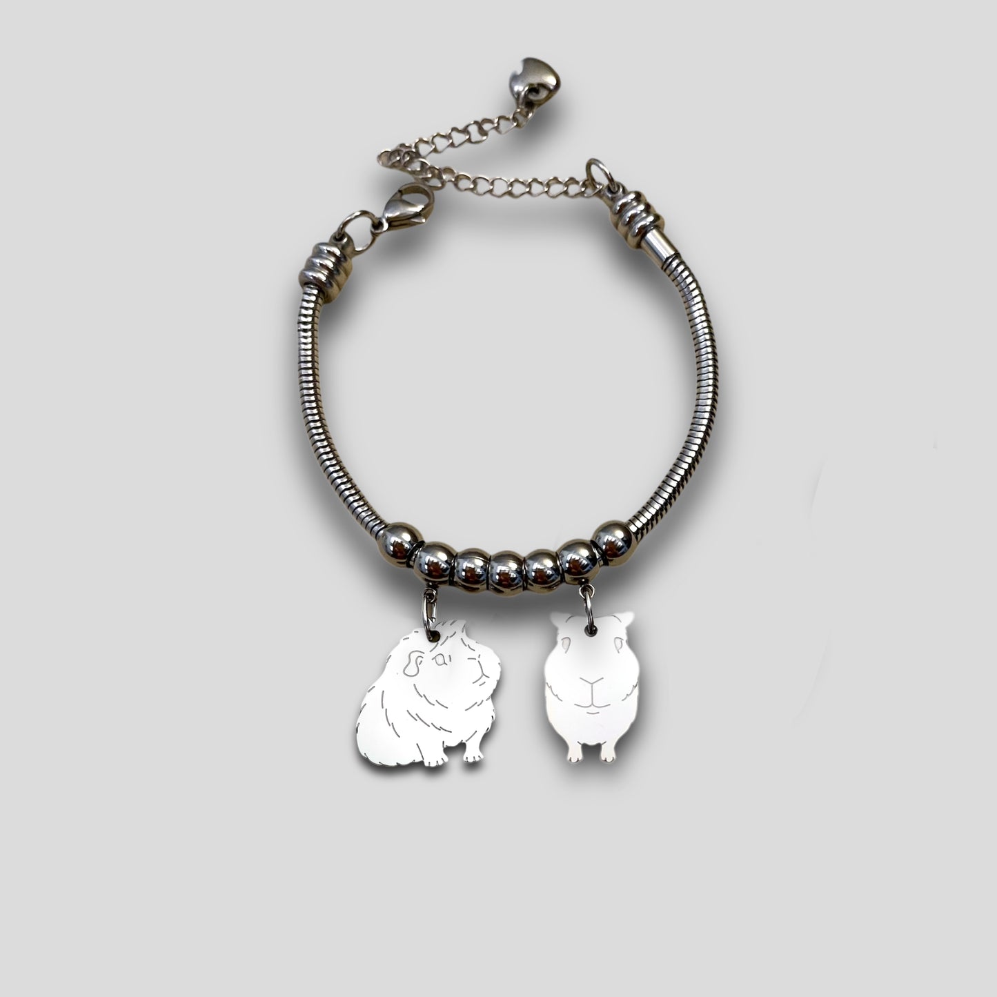 Bracelet with pendant Guinea Pig / Guinea Pig