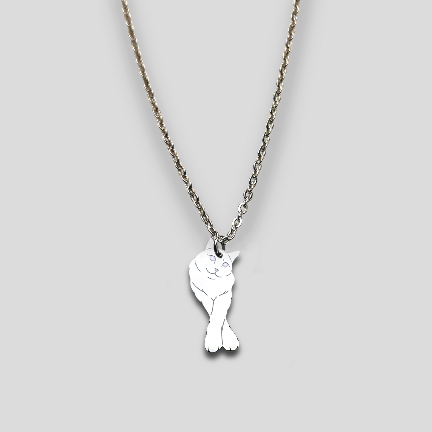 Sitting Cat Necklace