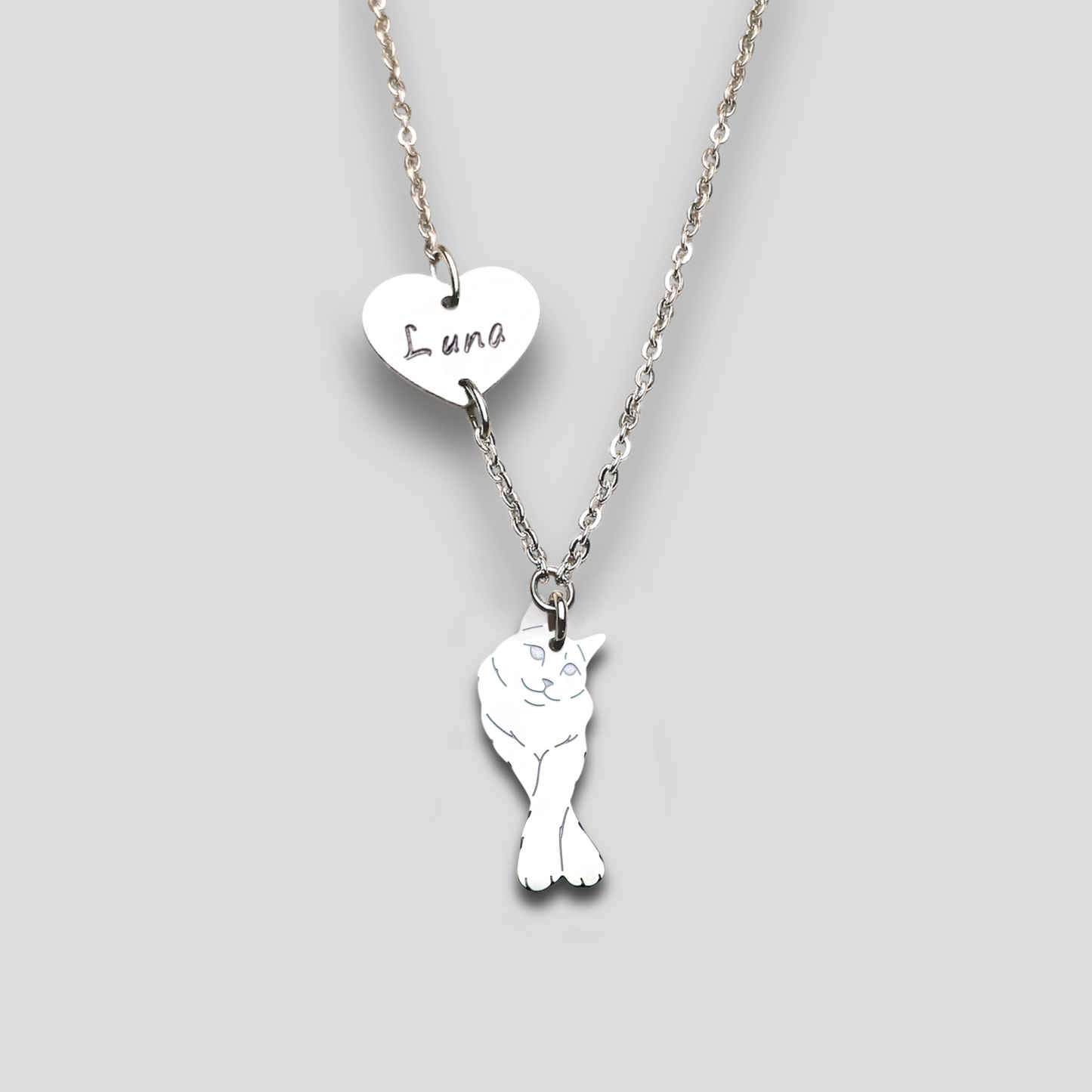 Sitting Cat Necklace